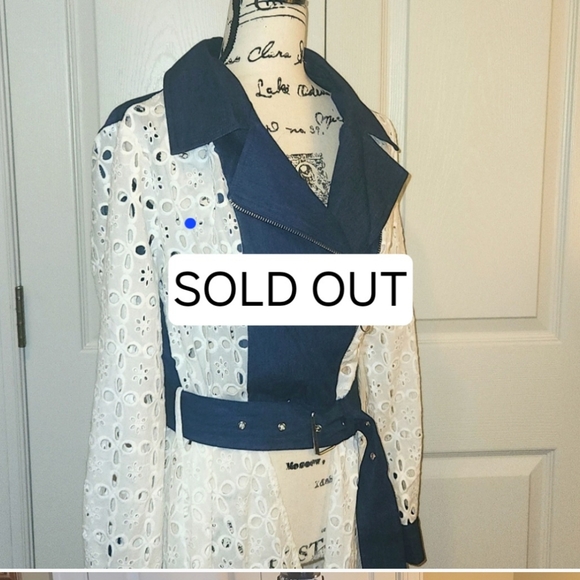 VENUS Jackets & Blazers - Denim high-low jacket